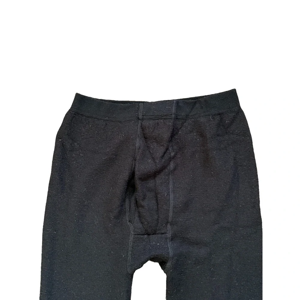 Woolpower Long Johns Mens Black 400 G/m2 Merino Wool Thermal Extreme Gorpcore